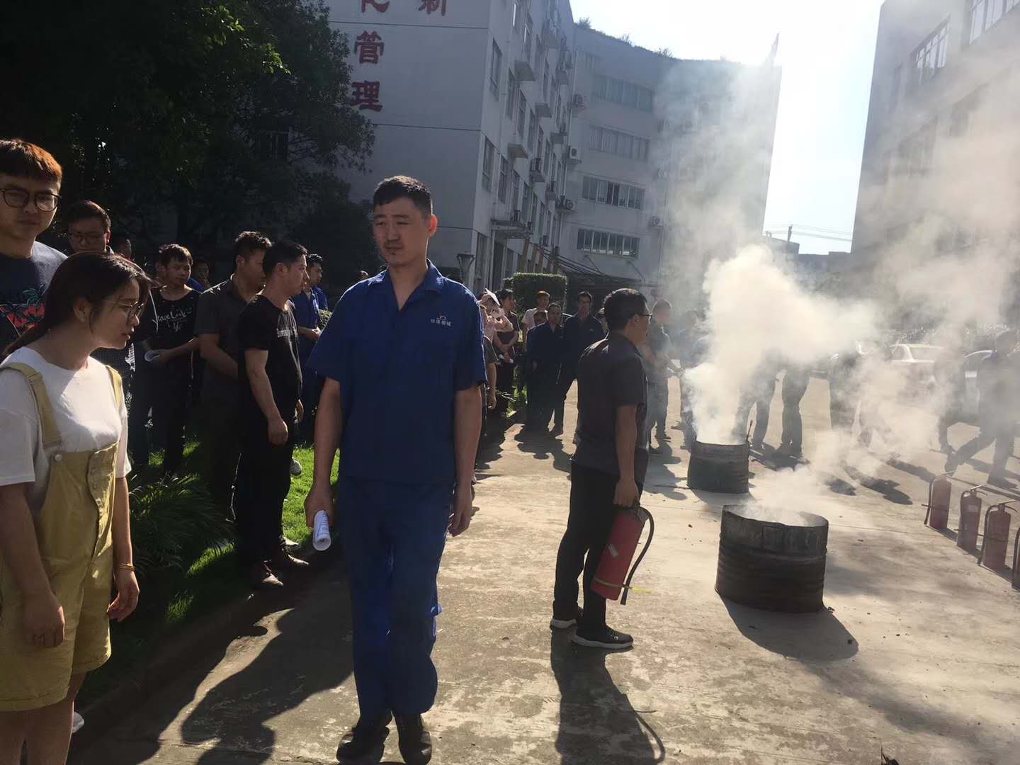 公司消防安全演習